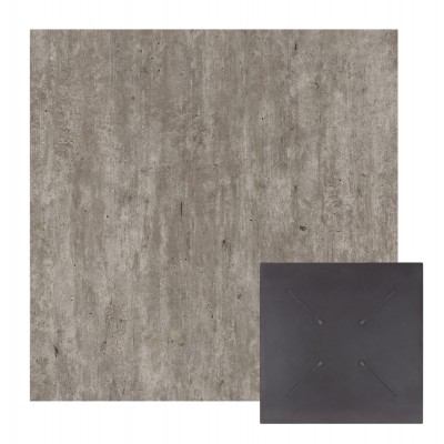 ΣΕΤ ΕΠΙΦΑΝΕΙΑ ΤΡΑΠΕΖΙΟΥ HPL ΤΕΤΡΑΓΩΝΗ HM5837.37 CONCRETE 60x60εκ.