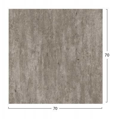 ΣΕΤ ΕΠΙΦΑΝΕΙΑ ΤΡΑΠΕΖΙΟΥ HPL ΤΕΤΡΑΓΩΝΗ HM5838.37 CONCRETE 70x70εκ.