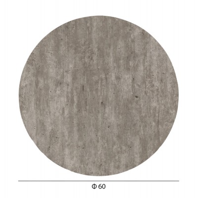 ΣΕΤ ΕΠΙΦΑΝΕΙΑ ΤΡΑΠΕΖΙΟΥ HPL ΣΤΡΟΓΓΥΛΗ HM5841.37 CONCRETE Φ60εκ. ΣΕΤ ΕΠΙΦΑΝΕΙΑ ΤΡΑΠΕΖΙΟΥ HPL ΣΤΡΟΓΓΥΛΗ HM5841.37 CONCRETE Φ60εκ.