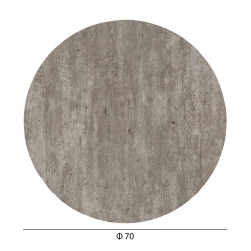 ΕΠΙΦΑΝΕΙΑ ΤΡΑΠΕΖΙΟΥ HPL ΣΤΡΟΓΓΥΛΗ HM5842.37 CONCRETE Φ70εκ. Μπαρ - Εστίασης ΕΠΙΦΑΝΕΙΑ ΤΡΑΠΕΖΙΟΥ HPL ΣΤΡΟΓΓΥΛΗ HM5842.37 CONCRETE Φ70εκ. Μπαρ - Εστίασης