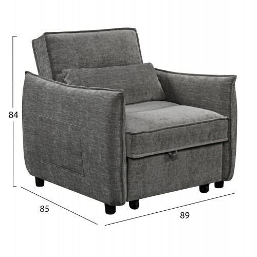 ΠΟΛΥΘΡΟΝΑ-ΚΡΕΒΑΤΙ ORYN HM3307.01 ΓΚΡΙ ΥΦΑΣΜΑ 89x85x84Υεκ. Σαλόνι ΠΟΛΥΘΡΟΝΑ-ΚΡΕΒΑΤΙ ORYN HM3307.01 ΓΚΡΙ ΥΦΑΣΜΑ 89x85x84Υεκ. Σαλόνι