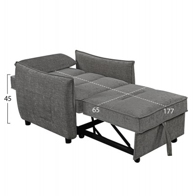 ΠΟΛΥΘΡΟΝΑ-ΚΡΕΒΑΤΙ ORYN HM3307.01 ΓΚΡΙ ΥΦΑΣΜΑ 89x85x84Υεκ. Σαλόνι ΠΟΛΥΘΡΟΝΑ-ΚΡΕΒΑΤΙ ORYN HM3307.01 ΓΚΡΙ ΥΦΑΣΜΑ 89x85x84Υεκ. Σαλόνι