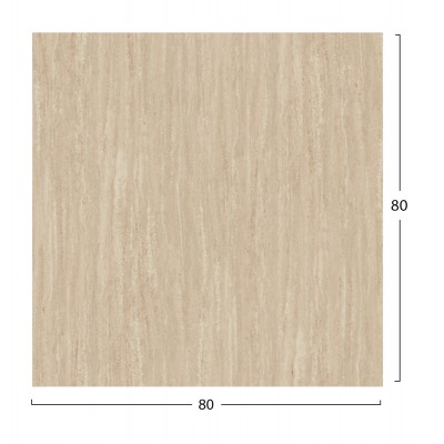 ΣΕΤ ΕΠΙΦΑΝΕΙΑ ΤΡΑΠΕΖΙΟΥ HPL ΤΕΤΡΑΓΩΝΗ HM5839.35 TRAVERTINE 80x80εκ.