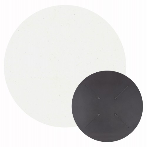ΕΠΙΦΑΝΕΙΑ ΤΡΑΠΕΖΙΟΥ HPL ΣΤΡΟΓΓΥΛΗ HM5841.23 WHITE Φ60εκ. Μπαρ - Εστίασης