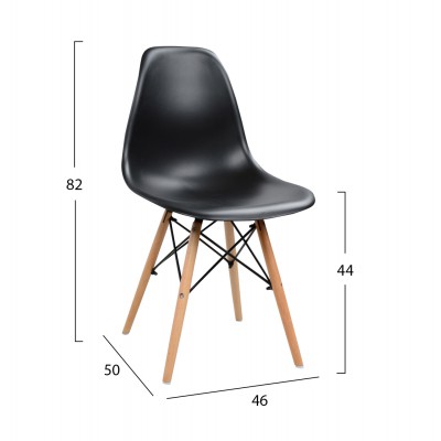 ΣΕΤ ΤΡΑΠΕΖΑΡΙΑΣ 3ΤΜΧ TWIST HM21371 ΣΤΡΟΓΓΥΛΟ ΤΡΑΠΕΖΙ Φ60 & 2 ΚΑΡΕΚΛΕΣ ΣΕ ΜΑΥΡΟ Τραπεζαρία