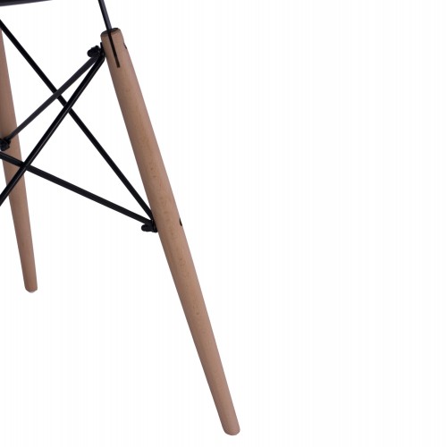 ΣΕΤ ΤΡΑΠΕΖΑΡΙΑΣ 3ΤΜΧ TWIST HM21371 ΣΤΡΟΓΓΥΛΟ ΤΡΑΠΕΖΙ Φ60 & 2 ΚΑΡΕΚΛΕΣ ΣΕ ΜΑΥΡΟ Τραπεζαρία