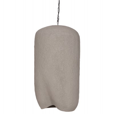 ΦΩΤΙΣΤΙΚΟ ΟΡΟΦΗΣ ΚΡΕΜΑΣΤΟ LOGKY HM4704.03L--FIBER CEMENT ΓΚΡΙ 35x35x67Υεκ