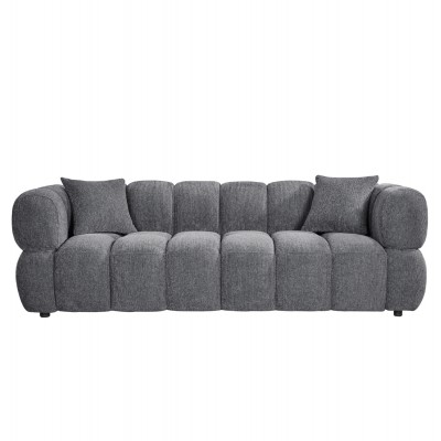 ΚΑΝΑΠΕΣ 3-ΘΕΣΙΟΣ NORIKA HM3331.01 ΓΚΡΙ ΥΦΑΣΜΑ 228x91x72Υεκ. Σαλόνι
