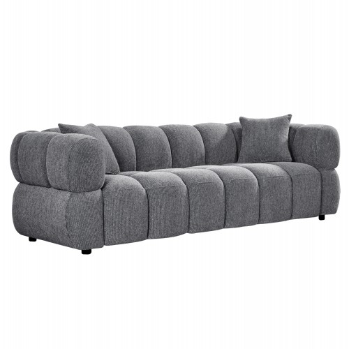 ΚΑΝΑΠΕΣ 3-ΘΕΣΙΟΣ NORIKA HM3331.01 ΓΚΡΙ ΥΦΑΣΜΑ 228x91x72Υεκ. Σαλόνι
