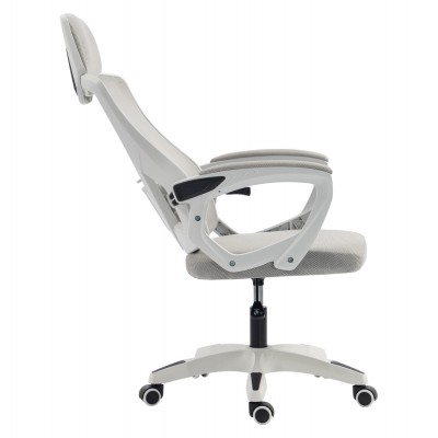 ΚΑΡΕΚΛΑ ΓΡΑΦΕΙΟΥ SALAS HM1223.02 P.P. ΛΕΥΚΟ-ΓΚΡΙ MESH ΥΦΑΣΜΑ 60x60x118-128Υεκ Έπιπλα Γραφείου