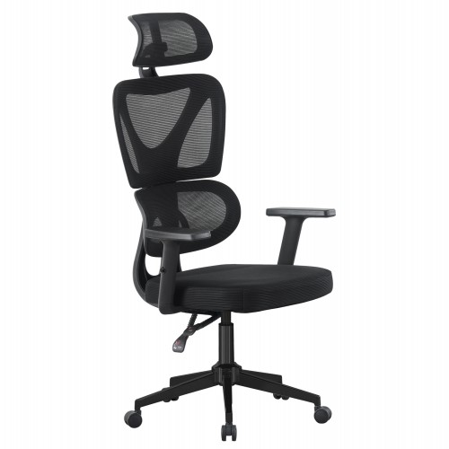 ΚΑΡΕΚΛΑ ΓΡΑΦΕΙΟΥ NOVAR HM1218.01 ΜΑΥΡO MESH--ΒΑΣΗ PP 51x49x121-129Υεκ Έπιπλα Γραφείου ΚΑΡΕΚΛΑ ΓΡΑΦΕΙΟΥ NOVAR HM1218.01 ΜΑΥΡO MESH--ΒΑΣΗ PP 51x49x121-129Υεκ Έπιπλα Γραφείου