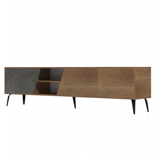 ΕΠΙΠΛΟ ΤΗΛΕΟΡΑΣΗΣ CATERRA HM18374.14 ΜΕΛΑΜΙΝΗ ΦΥΣΙΚΟ-MOORE STONE 180Χ35.5Χ48Υεκ. Σαλόνι ΕΠΙΠΛΟ ΤΗΛΕΟΡΑΣΗΣ CATERRA HM18374.14 ΜΕΛΑΜΙΝΗ ΦΥΣΙΚΟ-MOORE STONE 180Χ35.5Χ48Υεκ. Σαλόνι