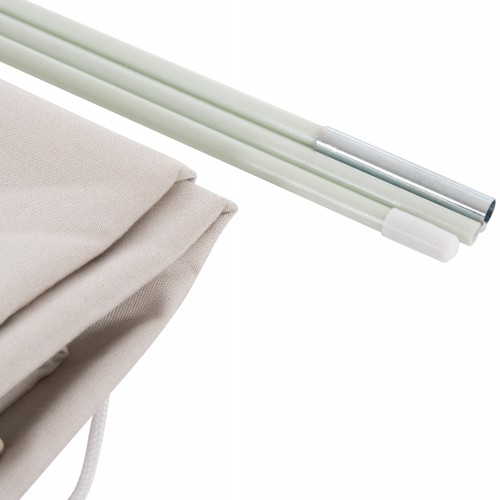 ΕΠΑΓΓΕΛΜΑΤΙΚΗ ΟΜΠΡΕΛΑ JAVANTE HM6622.02 HEAT TRANSFER ΑΛΟΥΜ.--ΜΠΕΖ ΠΑΝΙ 3x3x2,56Yμ Εξωτερικού Χώρου
