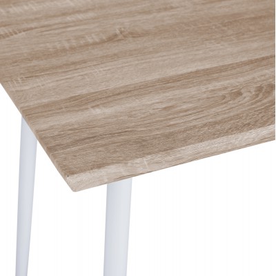 ΣΕΤ ΤΡΑΠΕΖΑΡΙΑΣ ΕΣ.ΧΩΡΟΥ 5ΤΜΧ PALOMA HM11389 ΛΕΥΚΟ-SONAMA MDF TOP Τραπεζαρία