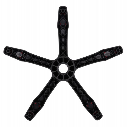 ΠΟΛΥΘΡΟΝΑ GAMING DARREN HM1203.01 ΜΑΥΡΟ-ΚΟΚΚΙΝΟ PVC & NYLON 51x49x125Υεκ. Έπιπλα Γραφείου