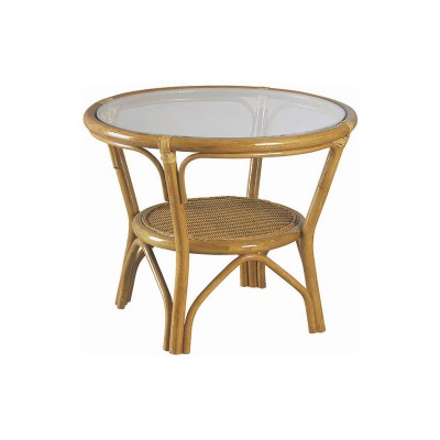 Bamboo τραπέζι Ήρα πλεκτό JK27 Φ.72Χ57Υ εκ. Bamboo τραπέζι Ήρα πλεκτό JK27 Φ.72Χ57Υ εκ.