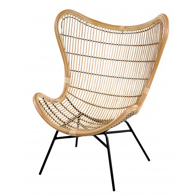 Lounge πολυθρόνα χειροποίητη 120117-B Baboo-Μέταλλο 87Χ75Χ110Υ εκ. Lounge πολυθρόνα χειροποίητη 120117-B Baboo-Μέταλλο 87Χ75Χ110Υ εκ.