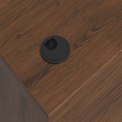 Γραφείο επαγγελματικό Fesialo pakoworld wenge 120x70x75εκ Έπιπλα Γραφείου