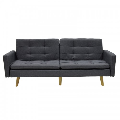 Καναπές-κρεβάτι Flexible pakoworld σε ανθρακί ύφασμα 198x87x76εκ Σαλόνι Καναπές-κρεβάτι Flexible pakoworld σε ανθρακί ύφασμα 198x87x76εκ Σαλόνι