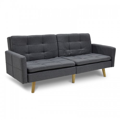 Καναπές-κρεβάτι Flexible pakoworld σε ανθρακί ύφασμα 198x87x76εκ Σαλόνι Καναπές-κρεβάτι Flexible pakoworld σε ανθρακί ύφασμα 198x87x76εκ Σαλόνι