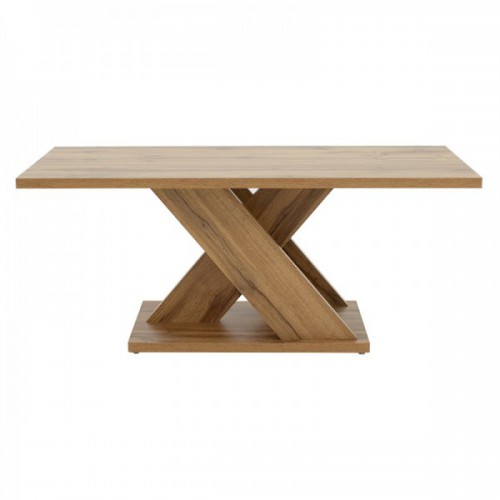 Τραπέζι σαλονιού Solange pakoworld χρώμα sonoma 110x55x47.5εκ Σαλόνι