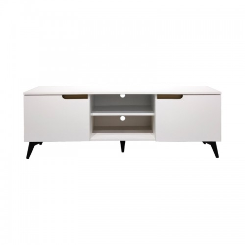 Έπιπλο τηλεόρασης Kemvio pakoworld sonoma-λευκό 120x38x44εκ Σαλόνι Έπιπλο τηλεόρασης Kemvio pakoworld sonoma-λευκό 120x38x44εκ Σαλόνι