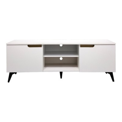 Έπιπλο τηλεόρασης Kemvio pakoworld sonoma-λευκό 150x38x44εκ Σαλόνι Έπιπλο τηλεόρασης Kemvio pakoworld sonoma-λευκό 150x38x44εκ Σαλόνι