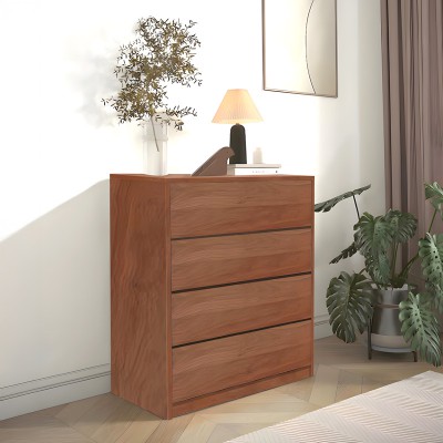 Συρταριέρα Kuanger pakoworld mdf σε καρυδί απόχρωση 80x40x89εκ Συρταριέρα Kuanger pakoworld mdf σε καρυδί απόχρωση 80x40x89εκ