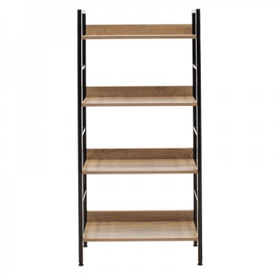 Βιβλιοθήκη Ramon pakoworld φυσικό-μαύρο 60x28x125,5εκ Έπιπλα Γραφείου Βιβλιοθήκη Ramon pakoworld φυσικό-μαύρο 60x28x125,5εκ Έπιπλα Γραφείου