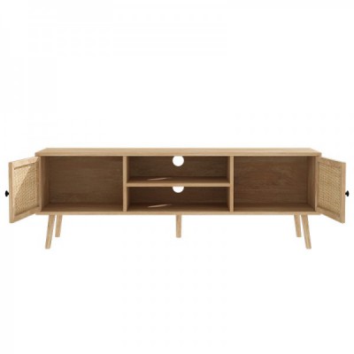 Έπιπλο τηλεόρασης Oslo pakoworld sonoma 150x39x49εκ Έπιπλο τηλεόρασης Oslo pakoworld sonoma 150x39x49εκ