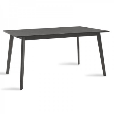 Τραπέζι Benson pakoworld MDF σε rustic grey απόχρωση 150x90x75εκ