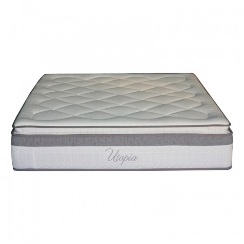Στρώμα Utopia pakoworld pocket spring μονής όψης με ανώστρωμα 30-32cm 140x200εκ Υπνοδωμάτιο Στρώμα Utopia pakoworld pocket spring μονής όψης με ανώστρωμα 30-32cm 140x200εκ Υπνοδωμάτιο