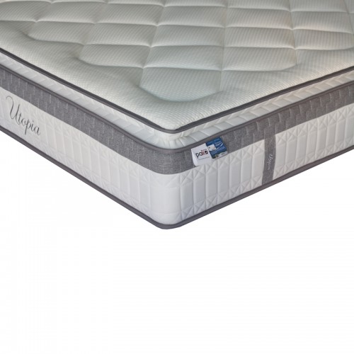 Στρώμα Utopia pakoworld pocket spring μονής όψης με ανώστρωμα 30-32cm 140x200εκ Υπνοδωμάτιο Στρώμα Utopia pakoworld pocket spring μονής όψης με ανώστρωμα 30-32cm 140x200εκ Υπνοδωμάτιο