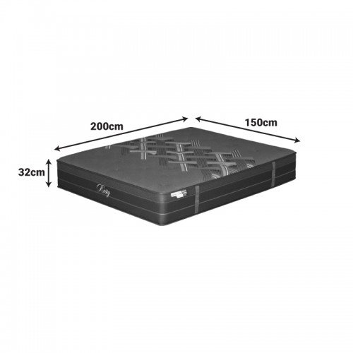 Στρώμα Resty pakoworld pocket spring μονής όψης με ενσωματωμένο ανώστρωμα 32cm 150x200εκ Υπνοδωμάτιο Στρώμα Resty pakoworld pocket spring μονής όψης με ενσωματωμένο ανώστρωμα 32cm 150x200εκ Υπνοδωμάτιο