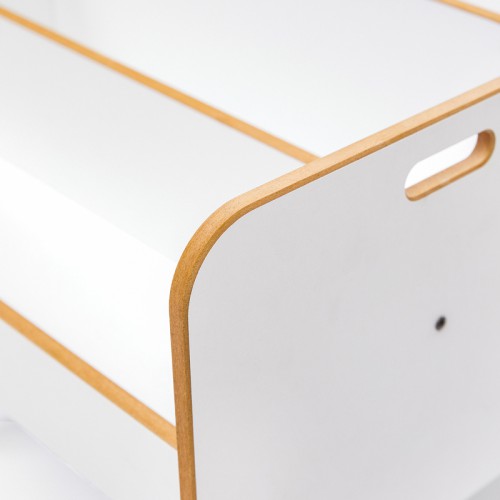Ραφιέρα Dovere pakoworld λευκό mdf 56x34x55εκ Σαλόνι Ραφιέρα Dovere pakoworld λευκό mdf 56x34x55εκ Σαλόνι