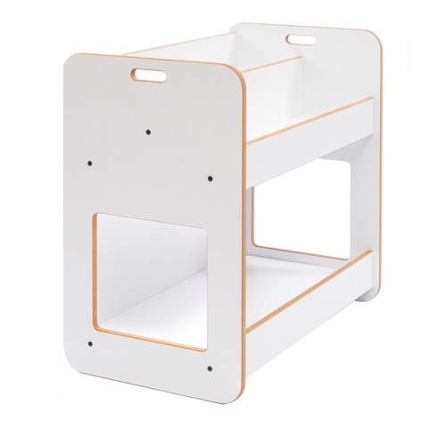 Ραφιέρα Dovere pakoworld λευκό mdf 56x34x55εκ Σαλόνι Ραφιέρα Dovere pakoworld λευκό mdf 56x34x55εκ Σαλόνι