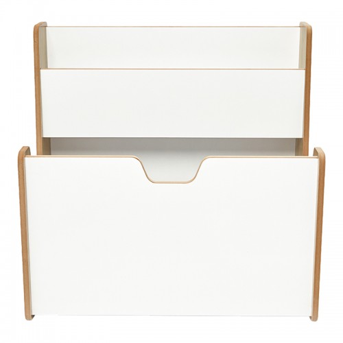 Ραφιέρα Crane pakoworld φυσικό-λευκό mdf 57x34x55εκ Σαλόνι Ραφιέρα Crane pakoworld φυσικό-λευκό mdf 57x34x55εκ Σαλόνι