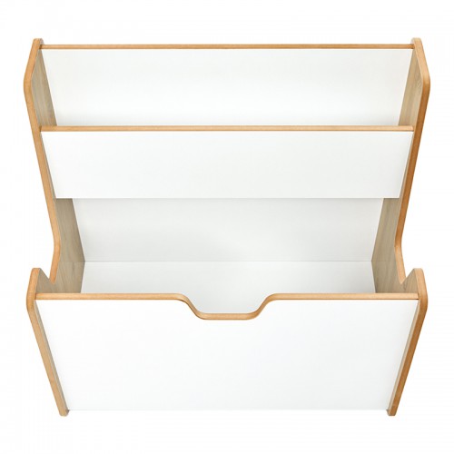 Ραφιέρα Crane pakoworld φυσικό-λευκό mdf 57x34x55εκ Σαλόνι Ραφιέρα Crane pakoworld φυσικό-λευκό mdf 57x34x55εκ Σαλόνι