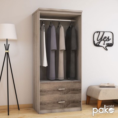 Ντουλάπα ρούχων δίφυλλη OLYMPUS pakoworld χρώμα castillo-toro 81x57x183εκ Ντουλάπα ρούχων δίφυλλη OLYMPUS pakoworld χρώμα castillo-toro 81x57x183εκ