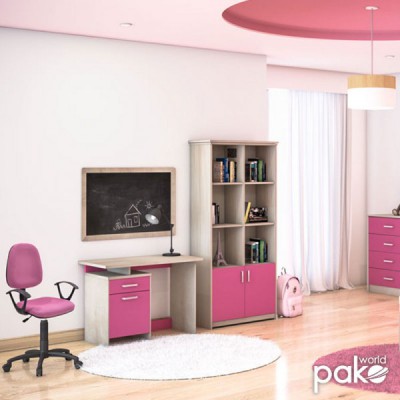 Γραφείο εργασίας Looney pakoworld χρώμα castillo-ροζ 100x55x75εκ Γραφείο εργασίας Looney pakoworld χρώμα castillo-ροζ 100x55x75εκ