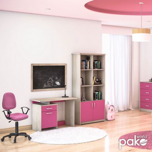 Γραφείο εργασίας Looney pakoworld χρώμα castillo-ροζ 100x55x75εκ Γραφείο εργασίας Looney pakoworld χρώμα castillo-ροζ 100x55x75εκ