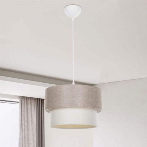 Φωτιστικό οροφής μονόφωτο PWL-1194 pakoworld Ε27 μπεζ Φ30x72εκ Διακόσμηση - Φωτισμός - Χαλιά Φωτιστικό οροφής μονόφωτο PWL-1194 pakoworld Ε27 μπεζ Φ30x72εκ Διακόσμηση - Φωτισμός - Χαλιά