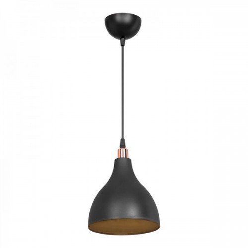 Φωτιστικό οροφής μονόφωτο Lofty pakoworld Ε27 μαύρο Φ18x56εκ Διακόσμηση - Φωτισμός - Χαλιά Φωτιστικό οροφής μονόφωτο Lofty pakoworld Ε27 μαύρο Φ18x56εκ Διακόσμηση - Φωτισμός - Χαλιά