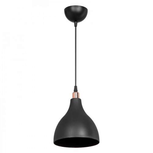 Φωτιστικό οροφής μονόφωτο Lofty pakoworld Ε27 μαύρο Φ18x56εκ Διακόσμηση - Φωτισμός - Χαλιά Φωτιστικό οροφής μονόφωτο Lofty pakoworld Ε27 μαύρο Φ18x56εκ Διακόσμηση - Φωτισμός - Χαλιά