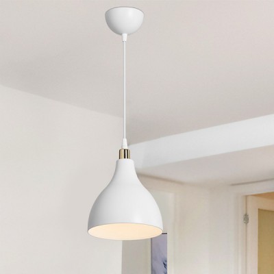 Φωτιστικό οροφής μονόφωτο Lofty pakoworld Ε27 λευκό Φ18x56εκ Διακόσμηση - Φωτισμός - Χαλιά Φωτιστικό οροφής μονόφωτο Lofty pakoworld Ε27 λευκό Φ18x56εκ Διακόσμηση - Φωτισμός - Χαλιά