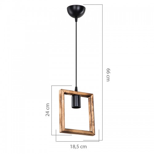 Φωτιστικό οροφής μονόφωτο Isolate pakoworld Ε27 καρυδί 18.5x3x66εκ Διακόσμηση - Φωτισμός - Χαλιά Φωτιστικό οροφής μονόφωτο Isolate pakoworld Ε27 καρυδί 18.5x3x66εκ Διακόσμηση - Φωτισμός - Χαλιά