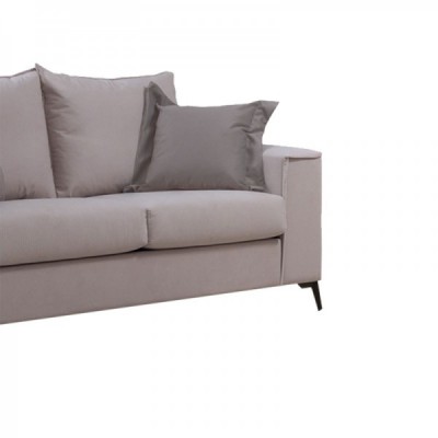 Καναπές Verona 2θέσιος cream - μαξιλάρια mocha 173x93x100εκ Καναπές Verona 2θέσιος cream - μαξιλάρια mocha 173x93x100εκ