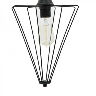 Φωτιστικό οροφής μονόφωτο Saway pakoworld E27 μαύρο 30x30x80εκ Φωτιστικό οροφής μονόφωτο Saway pakoworld E27 μαύρο 30x30x80εκ