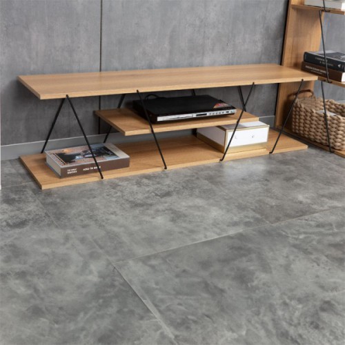 Έπιπλο τηλεόρασης Tars pakoworld sonoma-μαύρο 120x30x33εκ Σαλόνι Έπιπλο τηλεόρασης Tars pakoworld sonoma-μαύρο 120x30x33εκ Σαλόνι