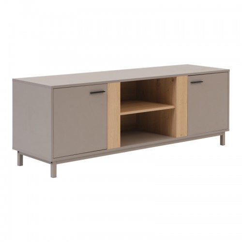 Έπιπλο τηλεόρασης Polenio pakoworld cappuccino με φυσικό 150x40x53εκ Σαλόνι Έπιπλο τηλεόρασης Polenio pakoworld cappuccino με φυσικό 150x40x53εκ Σαλόνι
